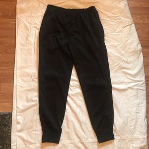 Men's Black Wrestling Sweat Pants Sz M GUC